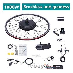 1000W 48V Electric Bicycle Front Wheel Motor E bike Conversion Kit fit 28in/29in