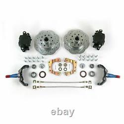 11 Disc Brake Kit Fits Mustang II IFS Conversions ONLY 2 Drop Spindles 5x4.75