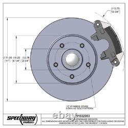 11 Inch Disc Brake Conversion Kit, Fits Ford and Mercury Cars 1949-53