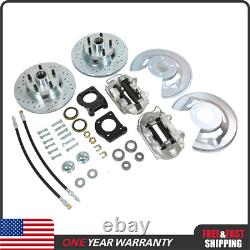 11 rotors Drum-Disc Brake Conversion Kit Fits For Ford Mustang 1964-1969 Front