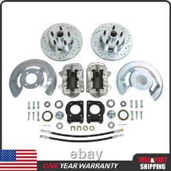 11 rotors Drum-Disc Brake Conversion Kit Fits For Ford Mustang 1964-1969 Front