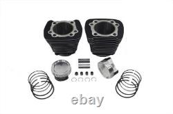 1200cc Cylinder and Piston Conversion Kit Black fits Harley Davidson