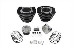 1200cc Cylinder and Piston Conversion Kit Black fits Harley-Davidson