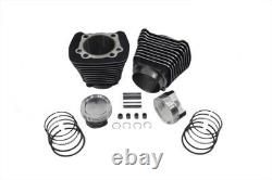 1200cc Cylinder and Piston Conversion Kit Black fits Harley Davidson