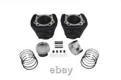 1200cc Cylinder and Piston Conversion Kit Black fits Harley Davidson