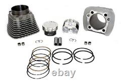 1200cc Cylinder and Piston Conversion Kit Silver fits Harley Davidson