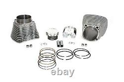 1200cc Cylinder and Piston Conversion Kit Silver fits Harley-Davidson