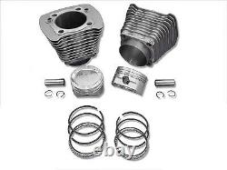 1200cc Cylinder and Piston Conversion Kit Silver fits Harley Davidson