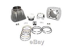 1200cc Cylinder and Piston Conversion Kit Silver fits Harley Davidson, V-Twin