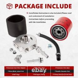 121003 Fuel Filter Conversion Kit Fits 2011-2022 Ford 6.7L Powerstroke Diesel