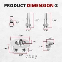 121003 Fuel Filter Conversion Kit Fits 2011-2022 Ford 6.7L Powerstroke Diesel