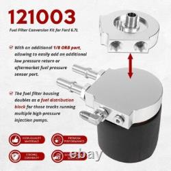 121003 Fuel Filter Conversion Kit Fits 2011-2022 Ford 6.7L Powerstroke Diesel
