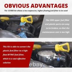 121003 Fuel Filter Conversion Kit Fits 2011-2022 Ford 6.7L Powerstroke Diesel