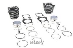 1270cc Cylinder and Piston Conversion Kit Black fits Harley Davidson