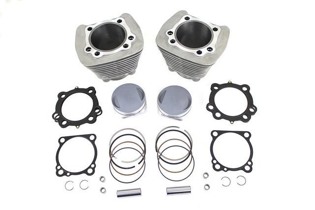 1270cc Cylinder And Piston Conversion Kit Silver Fits Harley Davidson