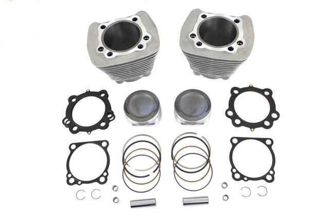 1270cc Cylinder And Piston Conversion Kit Silver Fits Harley Davidson