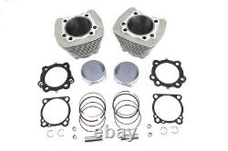 1270cc Cylinder and Piston Conversion Kit Silver fits Harley Davidson