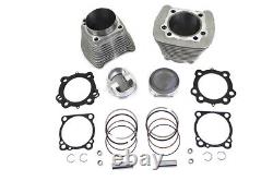 1270cc Cylinder and Piston Conversion Kit Silver fits Harley Davidson