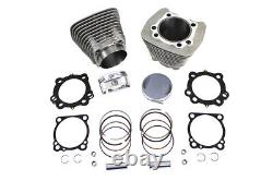 1270cc Cylinder and Piston Conversion Kit Silver fits Harley Davidson