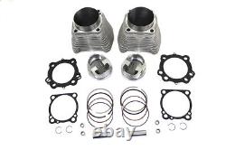 1270cc Cylinder and Piston Conversion Kit Silver fits Harley Davidson