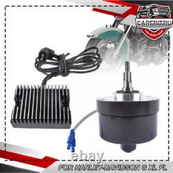 17 Amp 12 Volt Alternator Generator Conversion Kit fits Harley-Davidson G XL FL