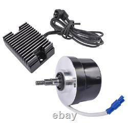 17 Amp 12 Volt Alternator Generator Conversion Kit fits Harley-Davidson G XL FL
