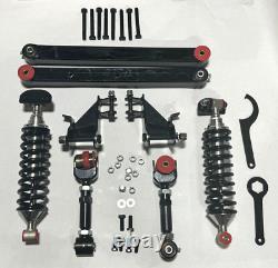 180-230lb Rear Adjustable 4 Bar & Coilover Conversion Kit Fits GM 1964 66 A Body
