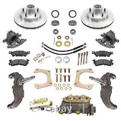 1955-57 Fits Chevy 2 Inch Dropped Spindle/Disc Brake Conversion Kit