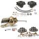 1963-1966 Fits Chevy 1/2 Ton Pickup Front Disc Brake Conversion Kit