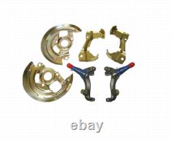 1968 1972 Chevelle Front Disc Brake Conversion Kit Stock Height SS Braided Hoses