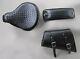 2010-2019 Fits Sportster Harley Models Blk Alligator Seat P-pad Conversion Kit