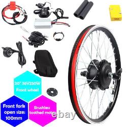 250 W 36 V Electric Bicycle Conversion Kit Front Wheel Hub Motor Fit 20in E-bike
