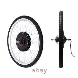 26 Electric Bicycle Conversion Kit Fit For Rear Wheel E Bike Motor Hub with LCD