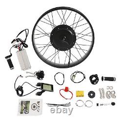 26 Fat Rear Wheel Conversion Kit Fits Electric Bike 480rpm 1200W New Waterproof