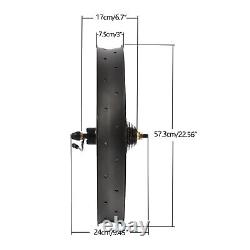 26 Fat Rear Wheel Conversion Kit Fits Electric Bike 480rpm 1200W New Waterproof