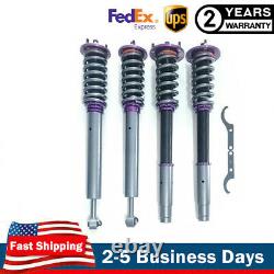 30 Levels Adj. Damping Coilovers Air to Coil Spring Fit Mercedes Benz W220 S500