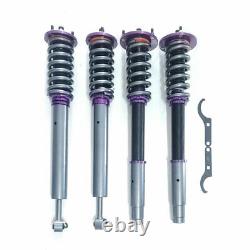 30 Levels Adj. Damping Coilovers Air to Coil Spring Fit Mercedes Benz W220 S500