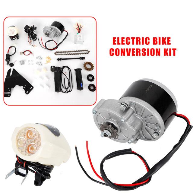 3300 Rpm Electric Bicycle Motor Set E-bike Conversion Kit Fit For 22''-28'' Bike