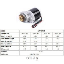 350W 36V Brush Motor Electric Bicycle Conversion Kit Fit for E-Bike Bicycle Bike