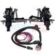3pcs Electric Headlight Conversion Kit New Motor Fits 1967-1969 Ford Thunderbird