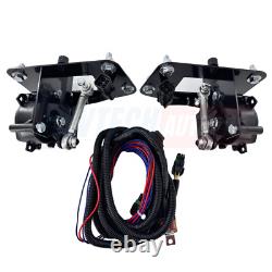 3PCS Electric Headlight Conversion Kit New Motor Fits 1967-1969 Ford Thunderbird 3PCS Electric Headlight Conversion Kit New Motor Fits 1967-1969 Ford Thunderbird