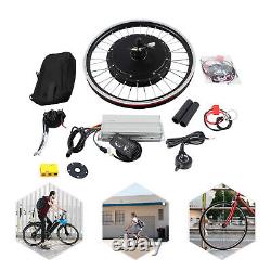 48V 20 E-Bike Conversion Kit 1000W With LED Electric Bike Motor Front Wheel New