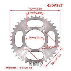 48V Electric Brushless Geared Motor Kit 750W Fits E-Tricycle Three-Wheeled Bike