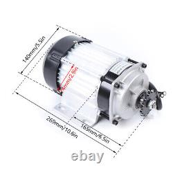 48V Electric Brushless Geared Motor Kit 750W Fits E-Tricycle Three-Wheeled Bike