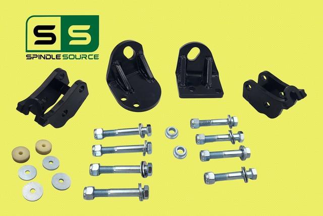 4wd Coilover Conversion Brackets Kit Fits 99-06 Silverado Sierra 1500 Lift