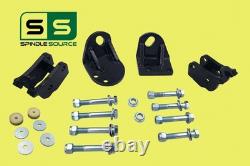4WD Coilover Conversion Brackets Kit Fits 99-06 Silverado Sierra 1500 Lift