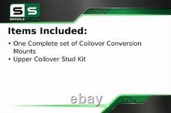 4WD Coilover Conversion Brackets Kit Fits 99-06 Silverado Sierra 1500 Lift