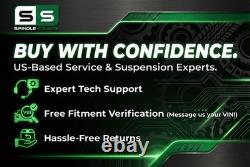 4WD Coilover Conversion Brackets Kit Fits 99-06 Silverado Sierra 1500 Lift