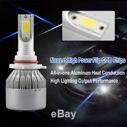 4pcs LED Headlight Kit 9005+9006 Bulb Fit Toyota 4Runner 2005-2003 Hi/Lo Beam