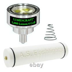 5000 lumen LED Conversion Kit for 2D Maglite Flashlight, Fits 2D Maglight